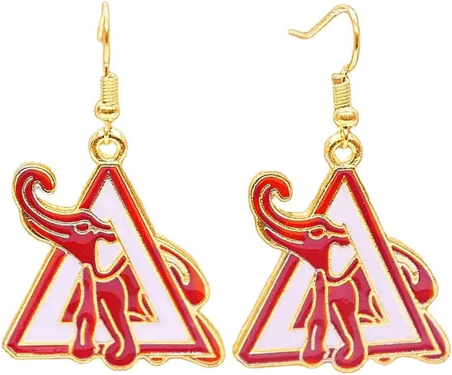 Triangles Delta Elephant Earrings Sorority Sisterhood Gifts Jewelry