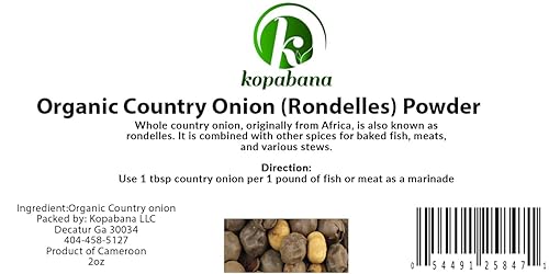 Miniatura 4 de KOPABANA Polvo de cebolla rural (Rondelles) 2oz
