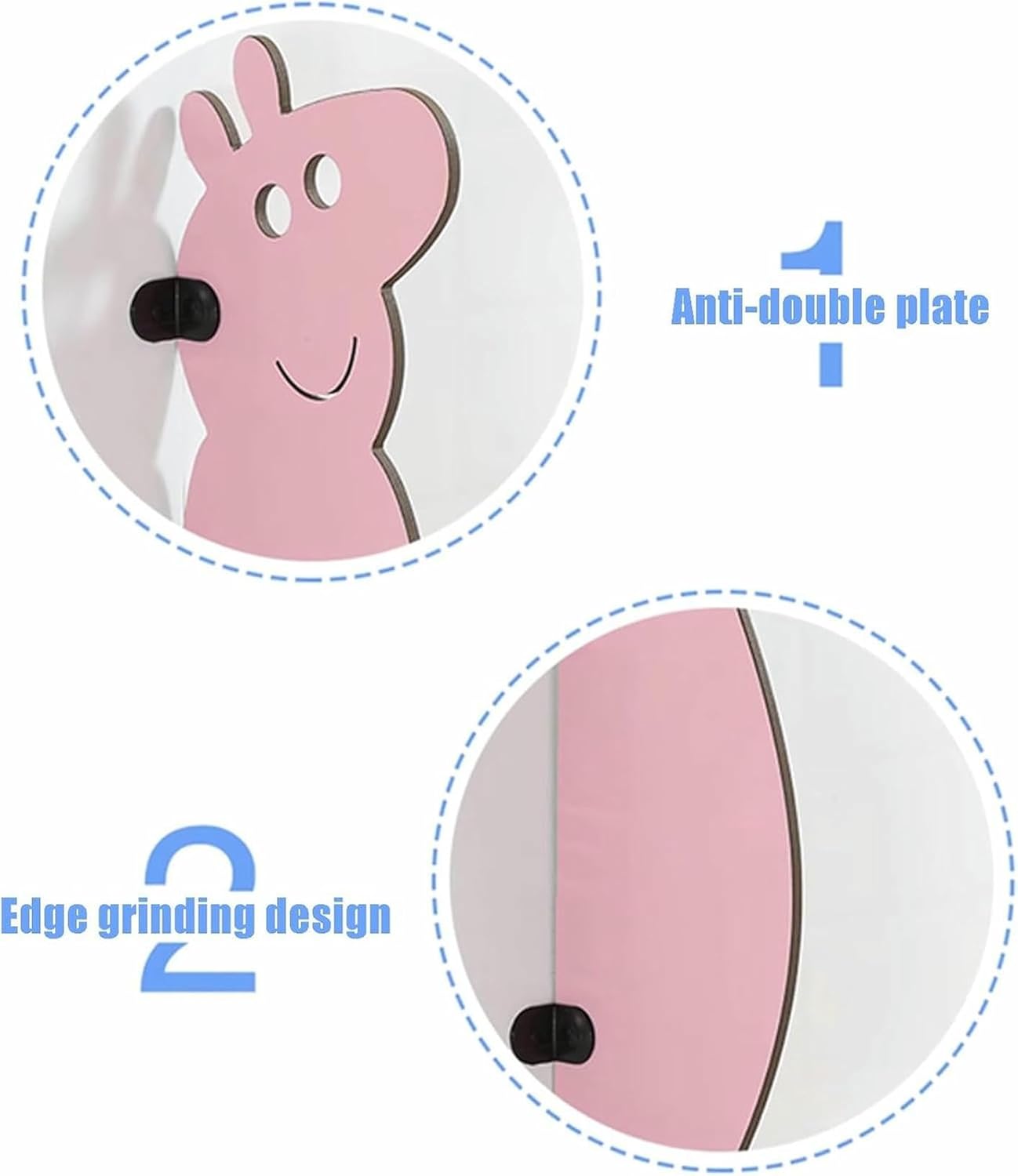 kindergartens Urinal Partition, Wall-Mounted Urinal Baffle, Cartoon Urinal Privacy Screen, Toilet Protection Screen Divider Partition