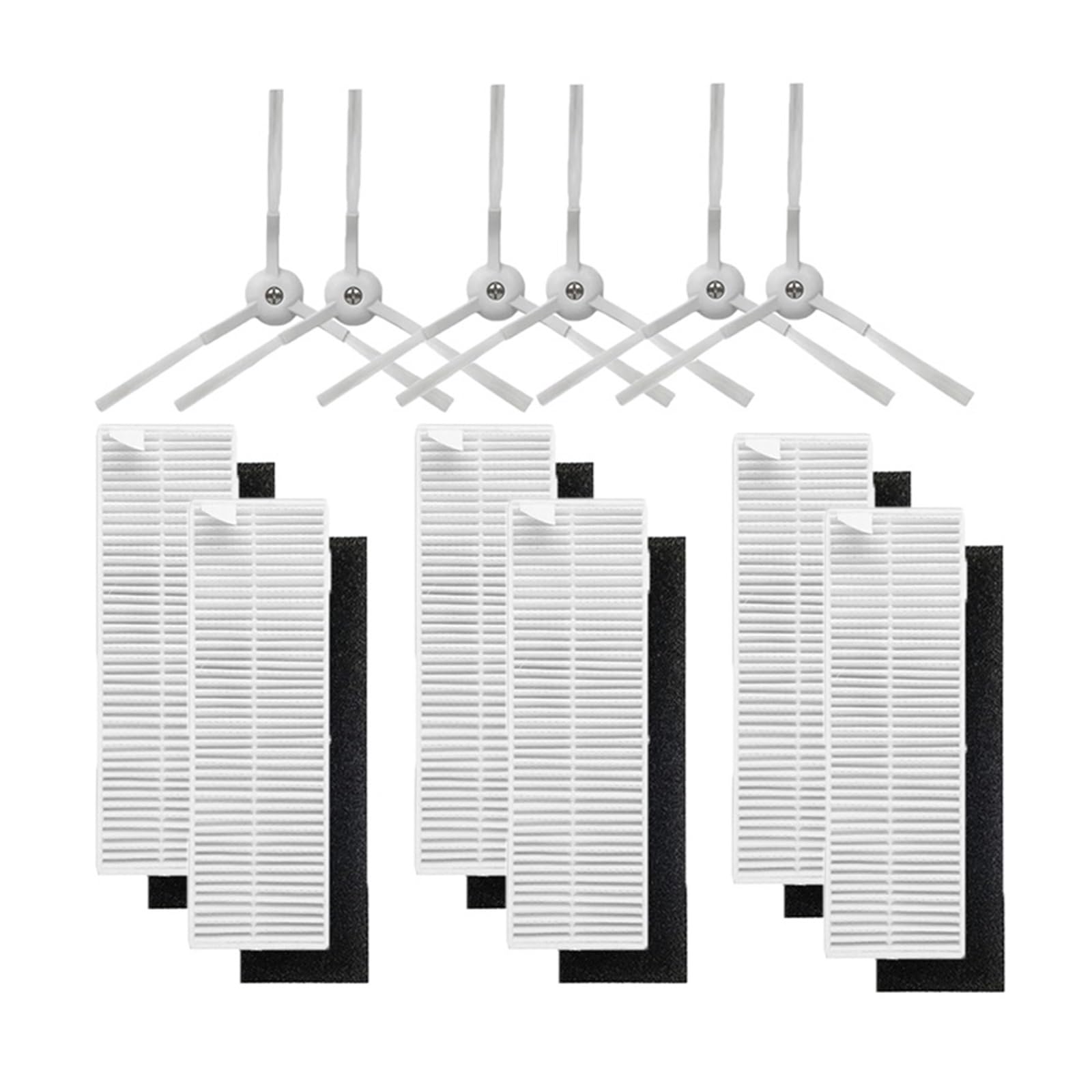 PORRSYDCD Side/Main Brush Cover Hepa Filter Mop Cloth Parts，Compatible With Mijia G1 MJSTG1 Mi Robot Vacuum Mop Essential Vacuum Cleaner(Set7)