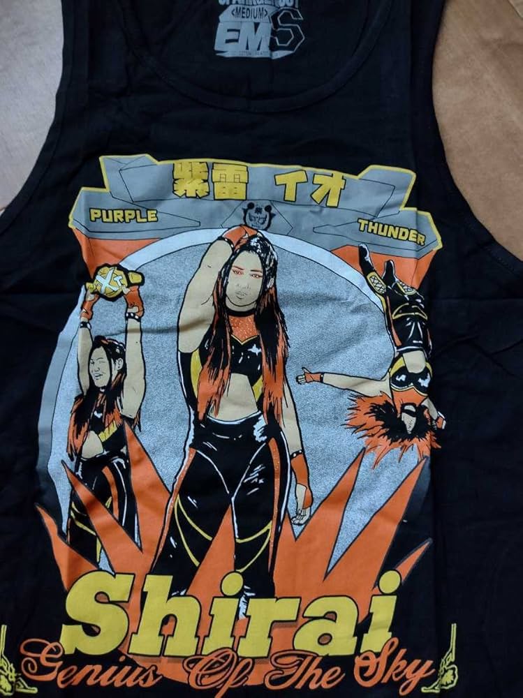 女子プロレス　スターダム　最前列特典　イヨスカイ　KAIRI 岩谷麻優　Tシャツ 新日本×スターダム】KAIRIが岩谷麻優との激闘を制してIWGP女子