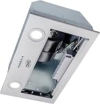 OVO 20 inch Built-In Range Hood Vent with 3-Speed Exhaust Fan, 280 CFM, Push Button Vent Hood, Stainless Steel Kichen Hood