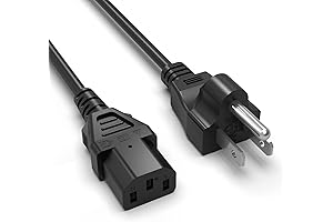 Superer 3 Prong AC Power Cord Compatible Replacement Cable for Sony PlayStation...