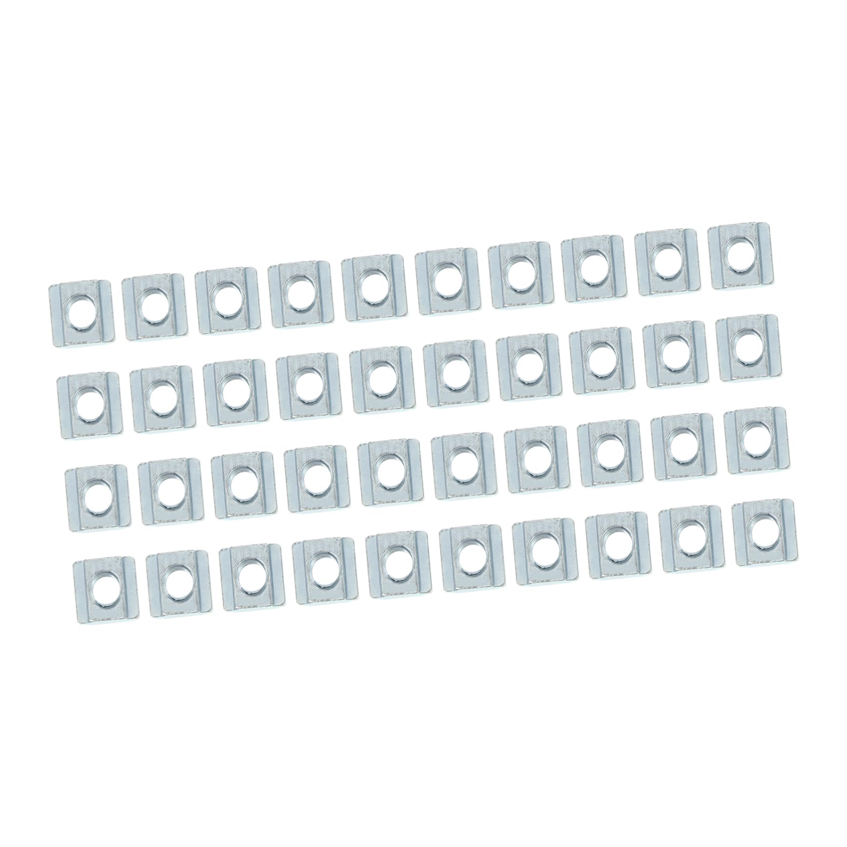ERINGOGO Sliding Slot Nuts Set of 40 Carbon Steel for Industrial Construction Robotics
