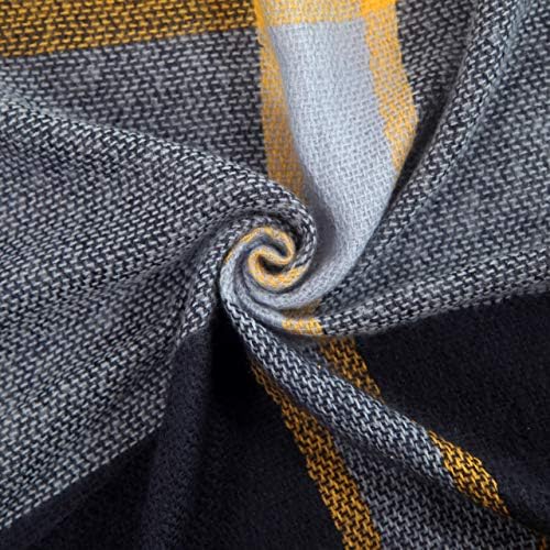 DiaryLook Fashionable Winter Warm Large Tartan Blanket Plaid Ladies Scarf Wrap Shawl