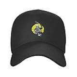 KOSPOGO Motorcyclist Holding a Double Knife Baseball Cap for Men Women Hat Adjustable Truck Driver Baseball Caps Dad Hats