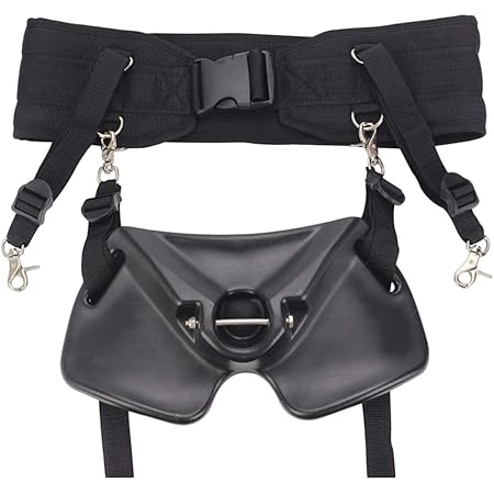 Amazon Sharprepublic ファイティングベルト 釣り ウエストベルト ロッドホルダー 腰ベルト 竿受け 釣り装置タックル Sharprepublic フィッシングベルト