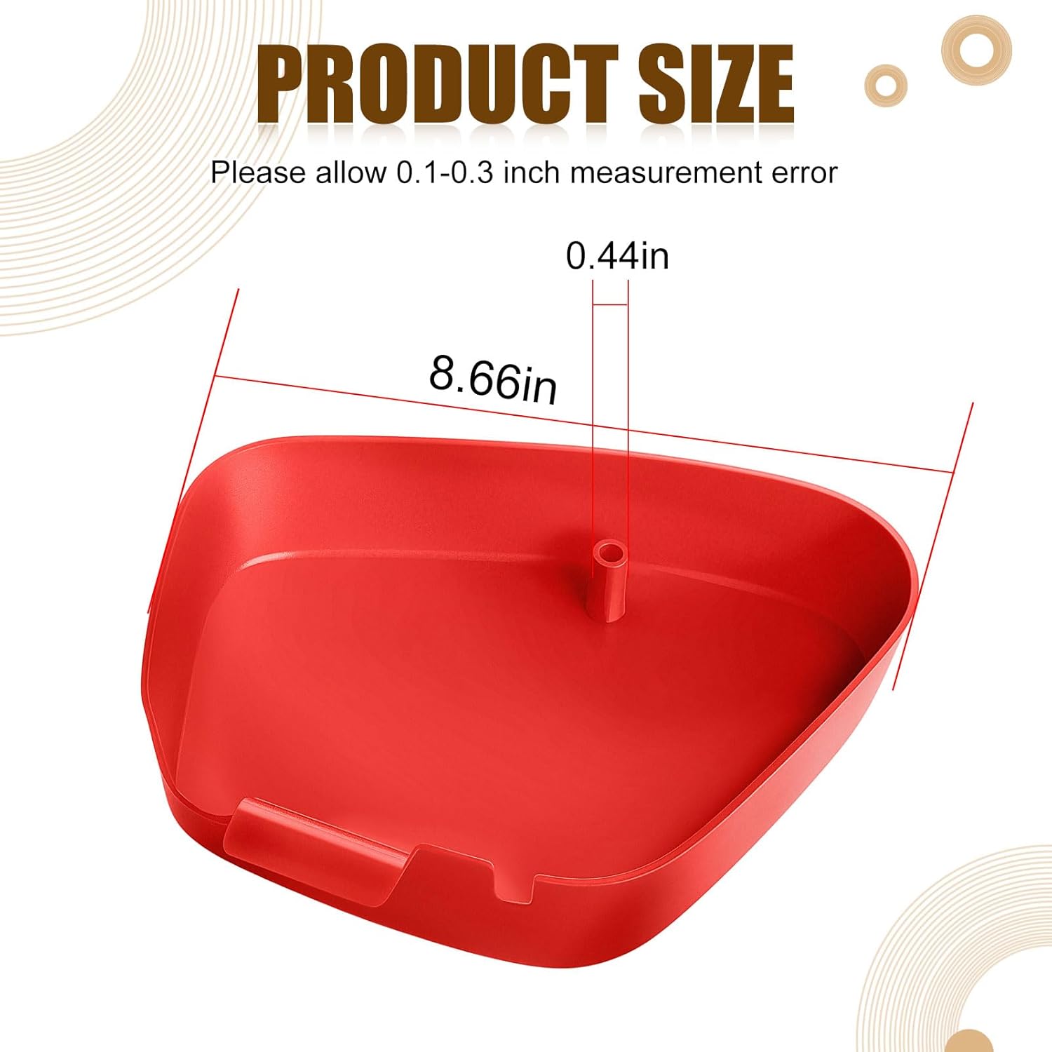 Right Side Battery Box Cover Red & Latch Knob Compatible with Honda CT90 CT110 C70M CA100 CA102 CA105T CA160 CA95 CM91 CT200