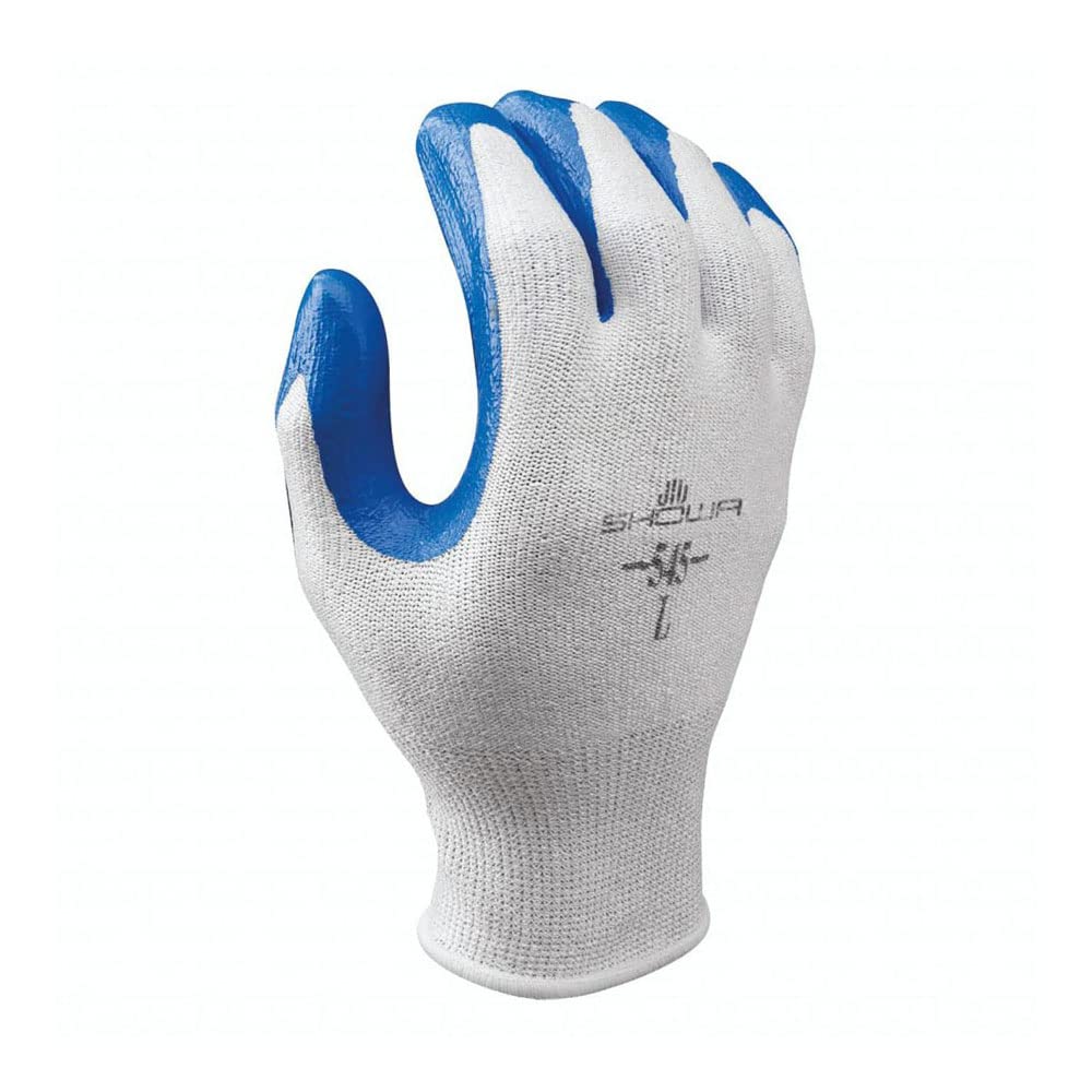 Best Glove 545-XL SHOWA HPPE Gloves 10 Gauge Cut Resistant Nitrile Palm Coating X-Large Grey Pack of 144