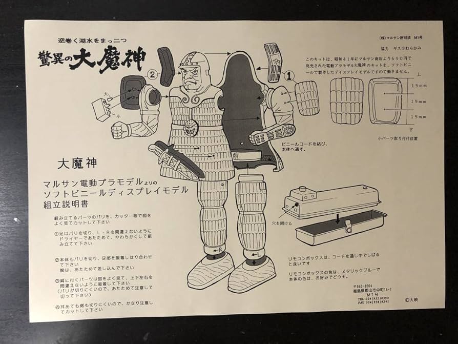 Amazon | 【未組立】復刻シリーズNo.3 驚異の大魔神 1997 ソフト