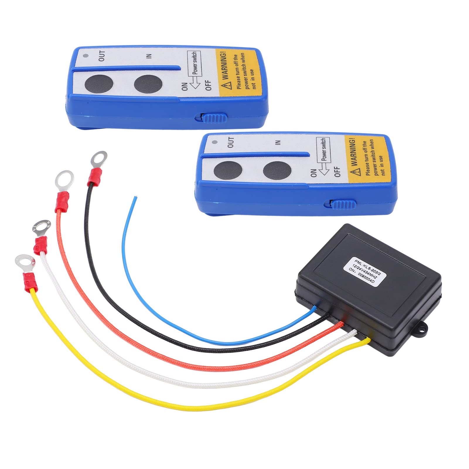 Kit Controllo Remoto Per Verricello - Telecomando Wireless 75 Piedi, 12V/24V, Per Camion, ATV, Fuoristrada - Foto 5