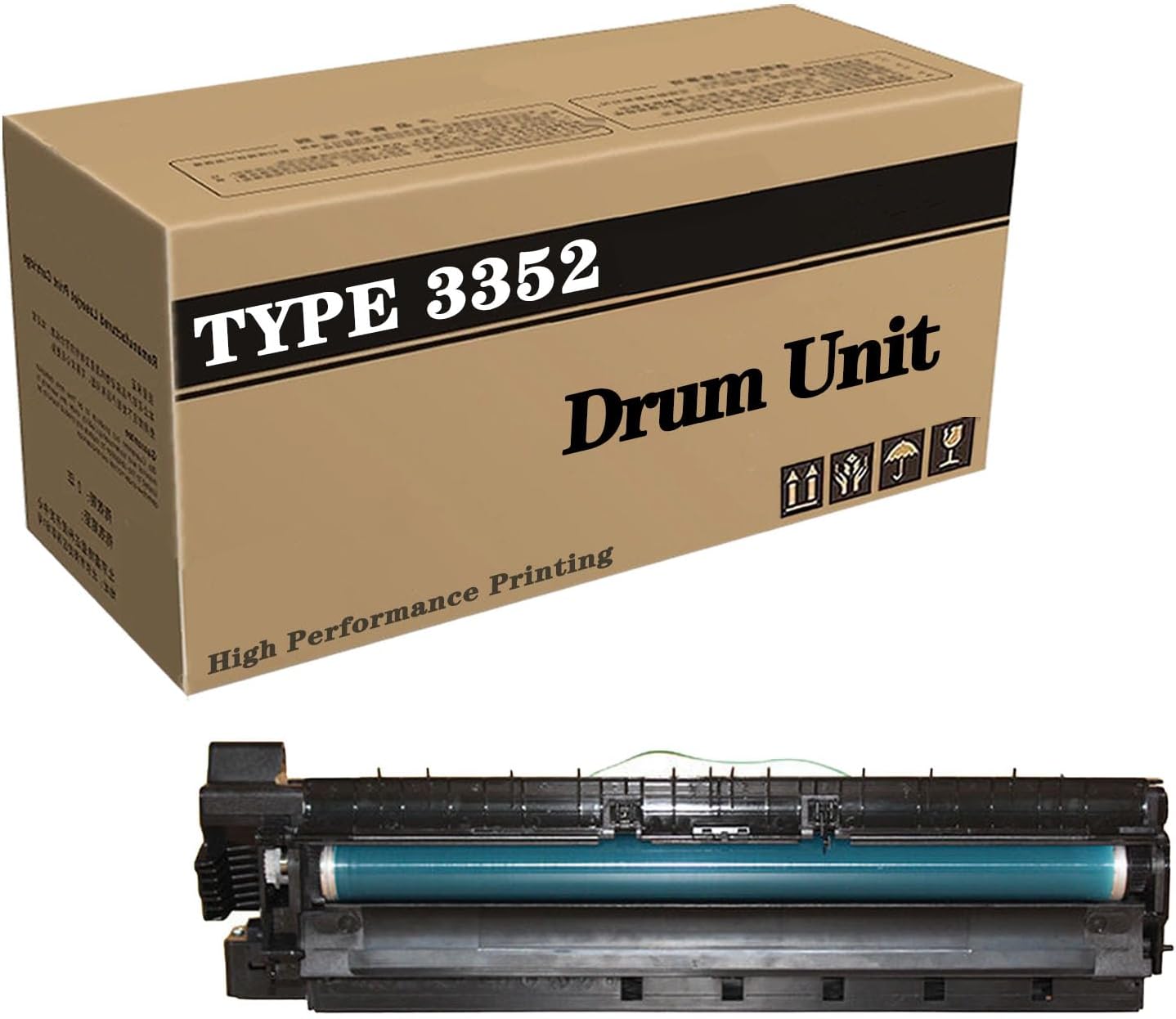 UEKSLL Type 3352 Black Drum Unit Replacement Compatible for