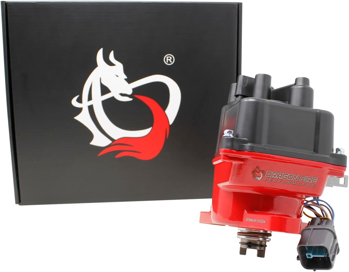 Dragon Fire High Performance Race Series Complete Electronic Ignition Distributor Compatible with Honda 1996-2001 1.6L 1.8L VTEC TD-86U TD-87U TD-81U TD-84U OBD2A/B OEM Fit DTD84-DF