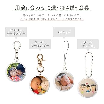フォトキーホルダー　3点セット クリアフォトチャーム3点セット | ファッション通販サイト NUGU