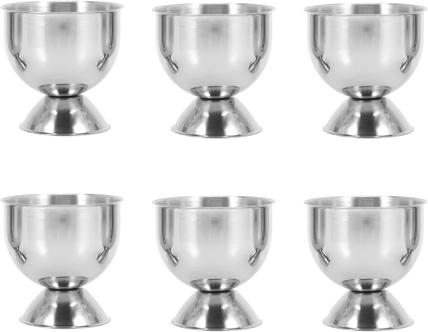 HOUZI Egg Cup Stainless Steel Soft Boiled Egg Cup Holder Can Be Made Of