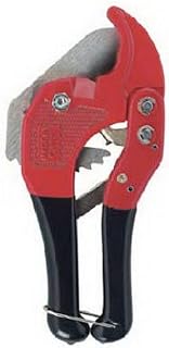 Orbit 26085 PVC Pipe Cutter 1/2" to 1" - Ratcheting Heavy-Duty Tool for Clean Cuts on Plastic Tubing & Irrigation Pipe