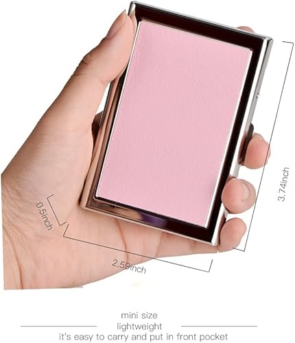 Miniatura 4 de Soporte de tarjeta de crédito RFID de metal para tarjetas de crédito para mujeres y hombres