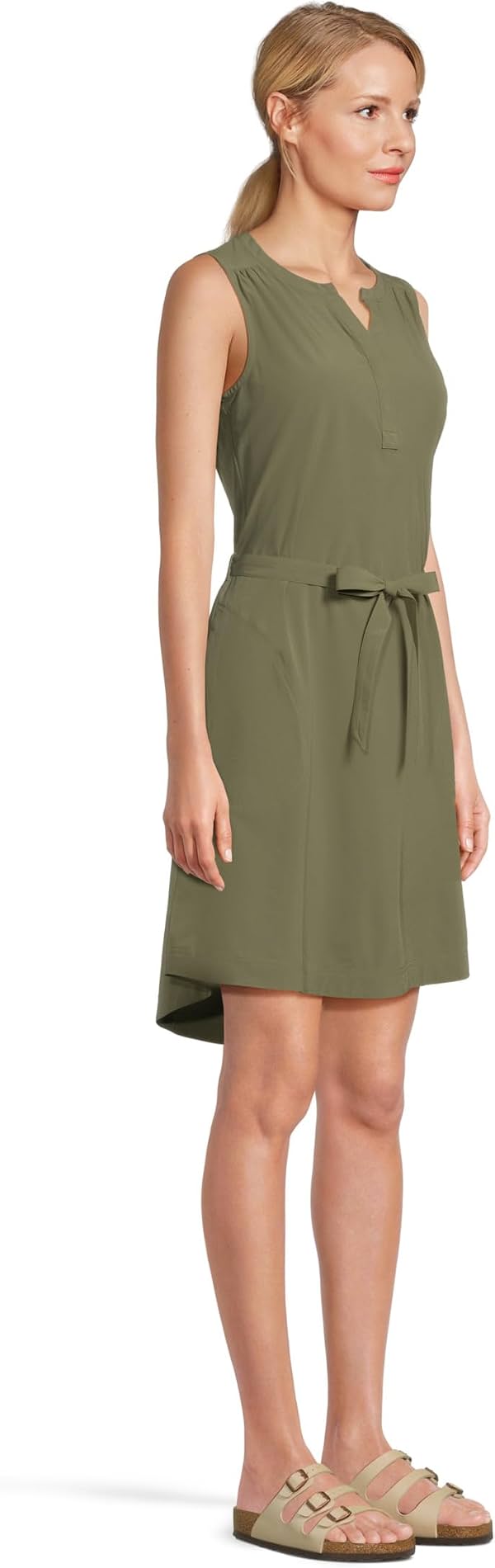 Vestido tipo tanque sin manchas para viajar