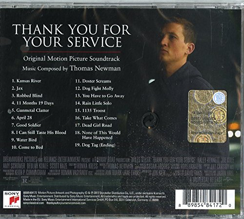Thomas Newman Thank You For Your Service Original Motion Picture Soundtrack Amazon Com Music