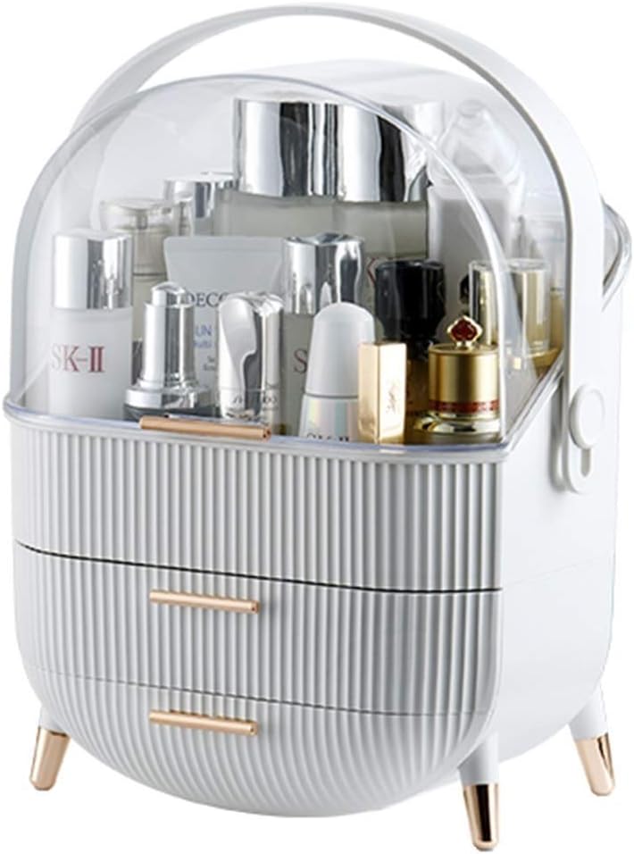 Storage Box Cosmetic Storage Box Storage Baskets Lipstick Perfume Nail Polish Skin Care Products Rack High Capacity Organizer for Cosmetics Used to Organize Items stored at Home to Save spac