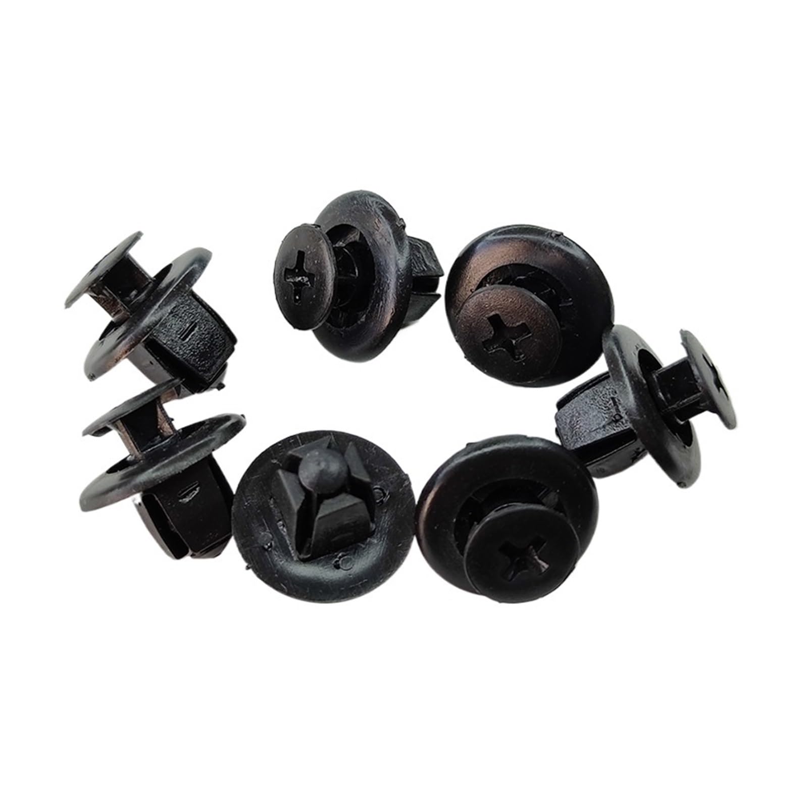 Nlnkdtdpak 30Pcs 10/ Car Rear Fender Leaf Lining Clasp Clip Fit For Mitsubishi Outlander Ex Lancer Asx Luxgen Fastener Wheel Arch Mudguard Clips(30Pcs)