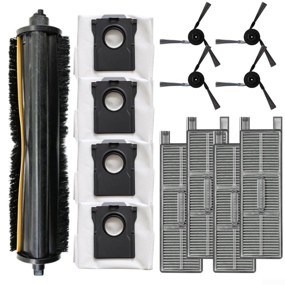 Kit Ricambi Per Aspirapolvere Robot Mova Z5/Z5 Pro/Z50 Ultra - Include Spazzole, Panni E Sacchetti