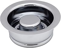 Vista 9 de Westbrass R2089-62 - Brida de drenaje y tapón de eliminación de residuos para fregadero de cocina de 4-1/4 pulgadas, 1 paquete, negro mate