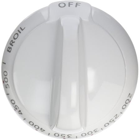 Amazon.com: General Electric WB03K10220 - Perilla de termostato para estufa/ horno : Electrodomésticos