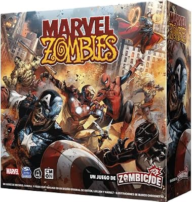 CMON | Marvel Zombies | Sé un Héroe Zombificado en el Apocalipsis Zombi | Juego de Estrategia Cooperativo| A Partir de 14 Años | De 1 a 6 Jugadores | 60 Minutos por Partida | Español