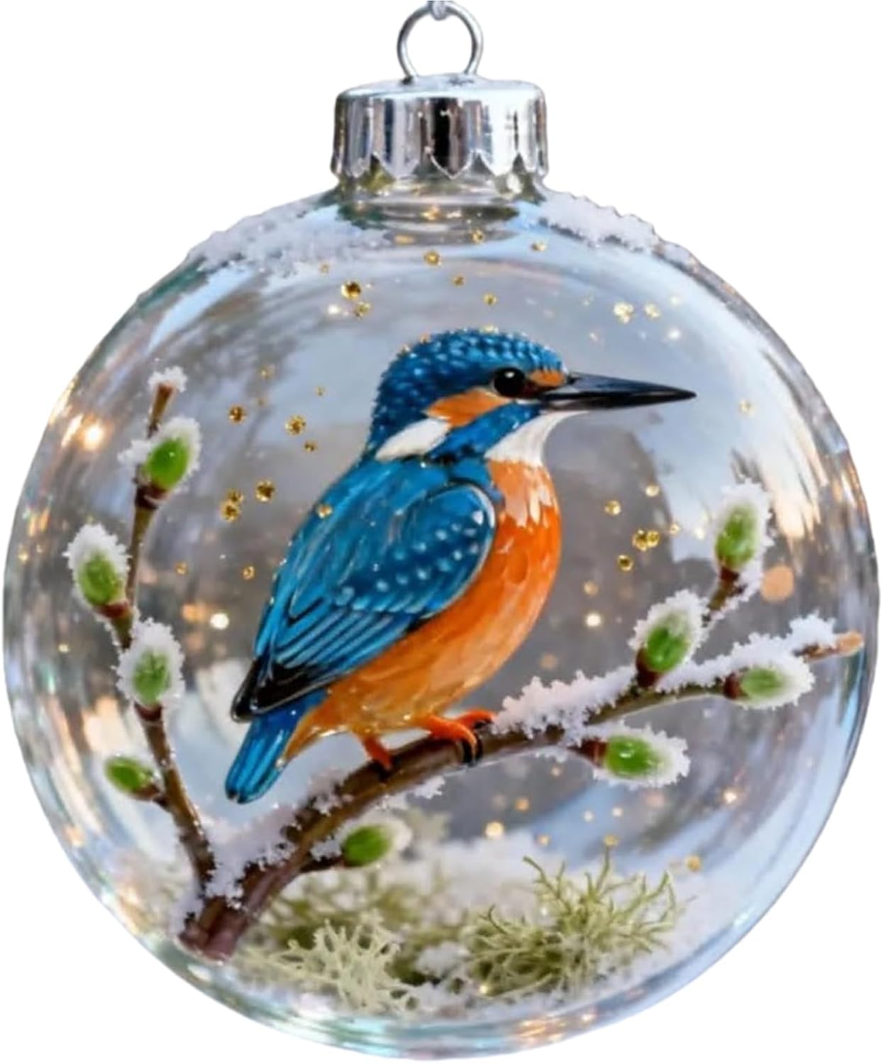 Handcrafted Animal Figurine Holiday Ornament – Christmas Tree Decor Festive and Room Accent Festival Home Decoration Ornament