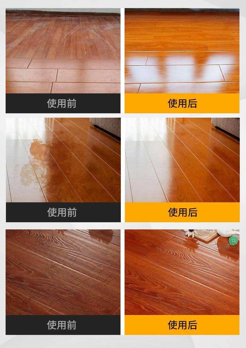 Cera de abeja para condimentos de madera, limpiador de muebles de madera tradicional natural para puertas de madera, mesas, sillas y suelos, protege y mejora el brillo, pulidor de cera de abeja para