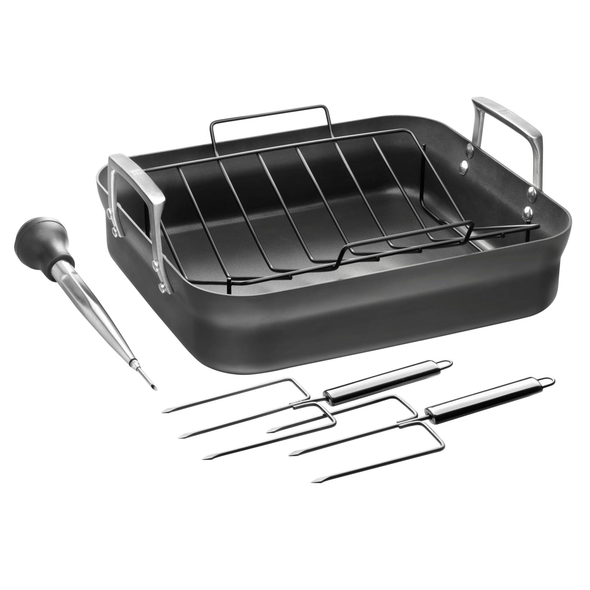 Sartén antiadherente ZWILLING Motion de aluminio anodizado con acabado profesional duradero 1