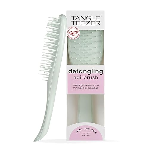 Tangle Teezer Cepillo desenredante extra suave, con menos cerdas para desenredar de forma suave y efectiva para minimizar la caída y rotura del