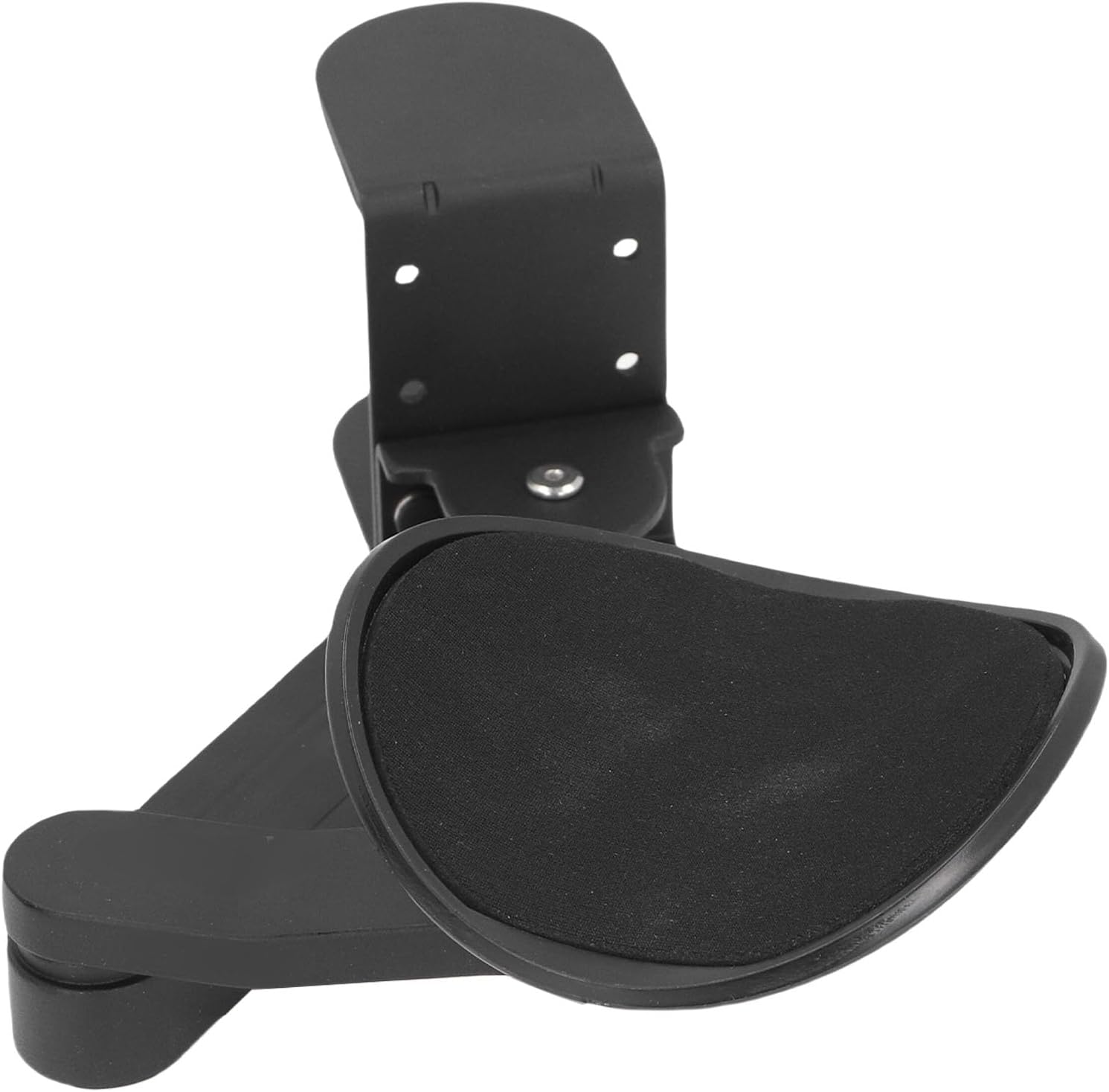 Clamp On Adjustable Arm Rest, Ergonomic 360 Degree Rotating Elbow Rest Pad for Desk, with C Shaped Clamp and Aluminum Alloy Base, Stable Support for Arms and Wrists