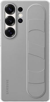 Samsung Galaxy Official Standing Grip Case for Galaxy S25 Ultra, Grey | Galaxy