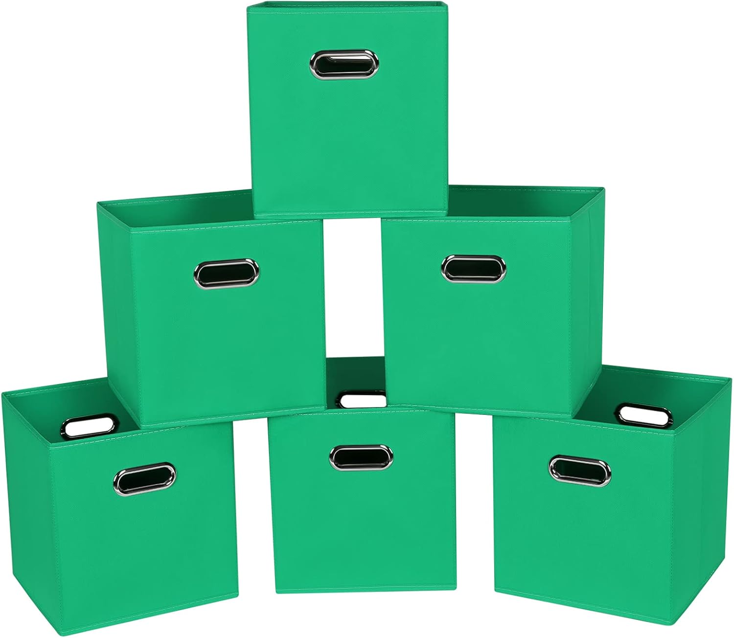 Cubos De Almacenamiento Plegables SEVENDOME - 3 Unidades 11x11x11 Pulgadas - Organización Armario Y Habitación