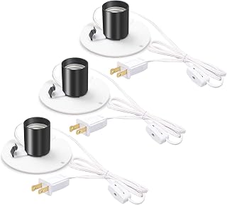 3 Set Blow Mold Light Kit Replacement – E27 E26 Blow Mold Lights Cord