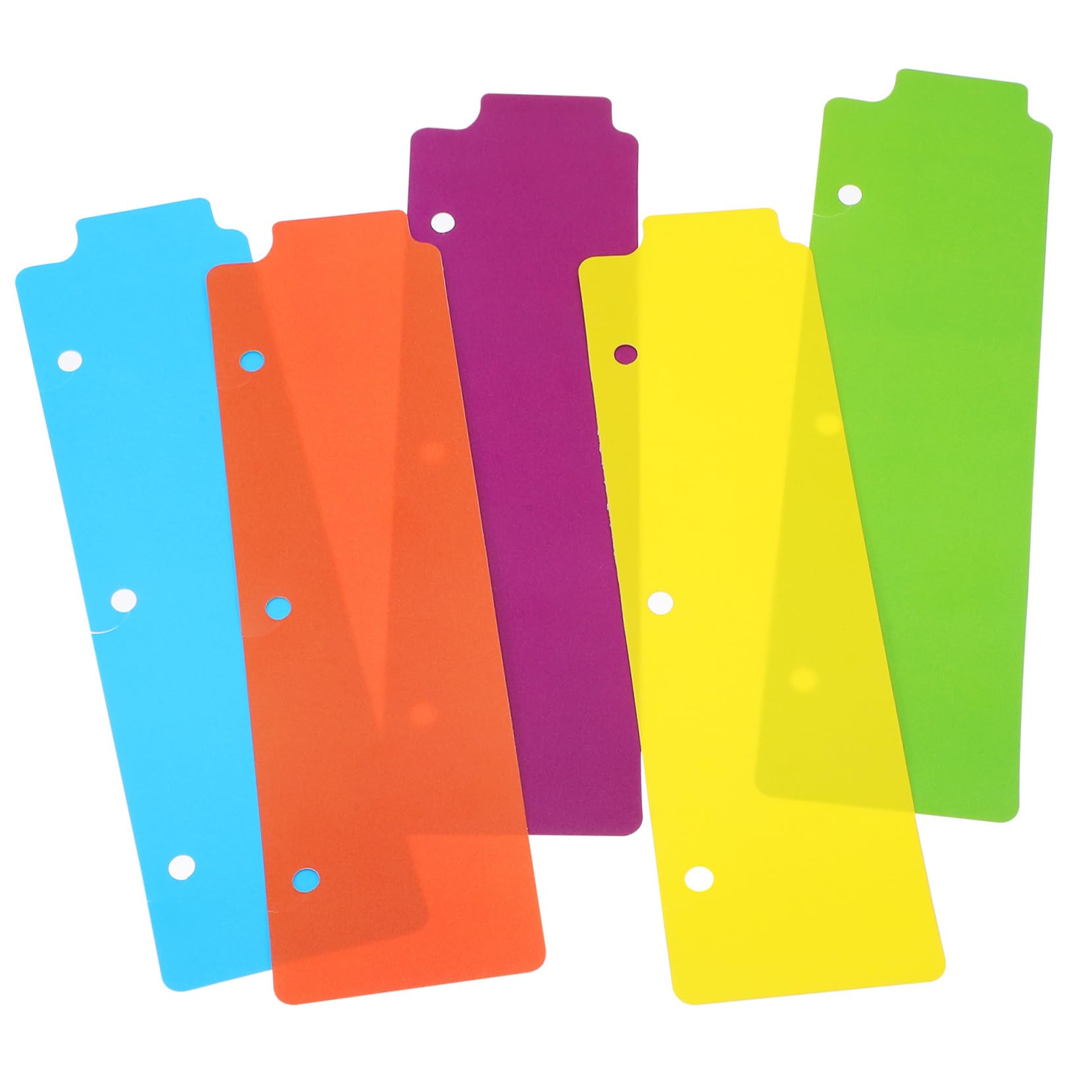ARTIBETTER 12 Set 12 Set Di Segnalibri Per Raccoglitori Quaderni Con Linguette Divisori Rimovibili Divisori Per Indice Divisori Per Linguette Diari Raccoglitori A Fogli 5 pezzi * 12