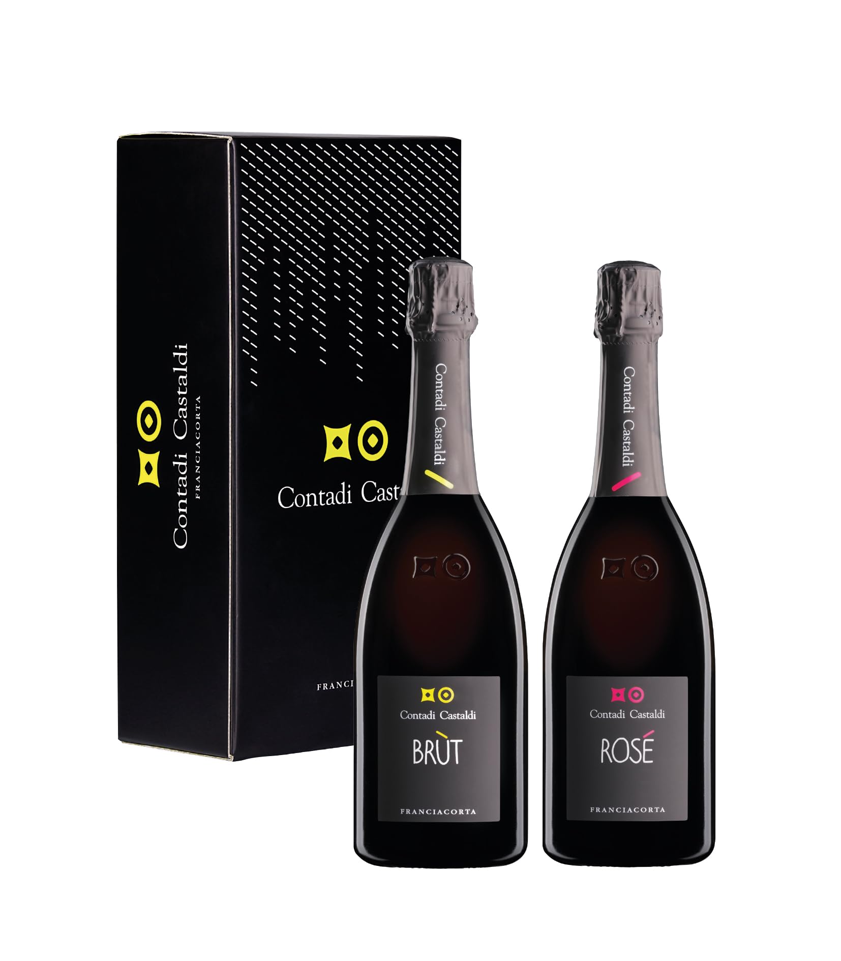 Contadi Castaldi Brut and Rosé (2x750ml)