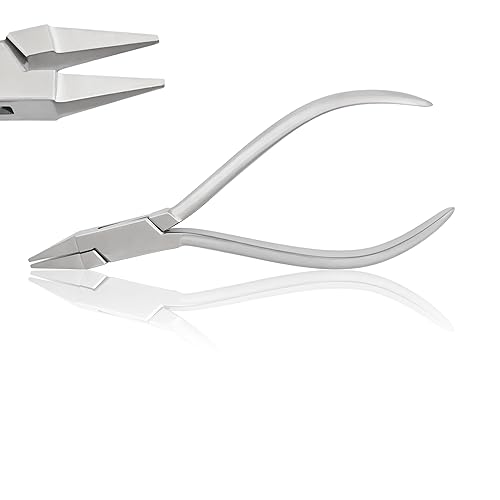 Flat punta de Smooth Laboratorio anatómica Plier G.S Instrumentos