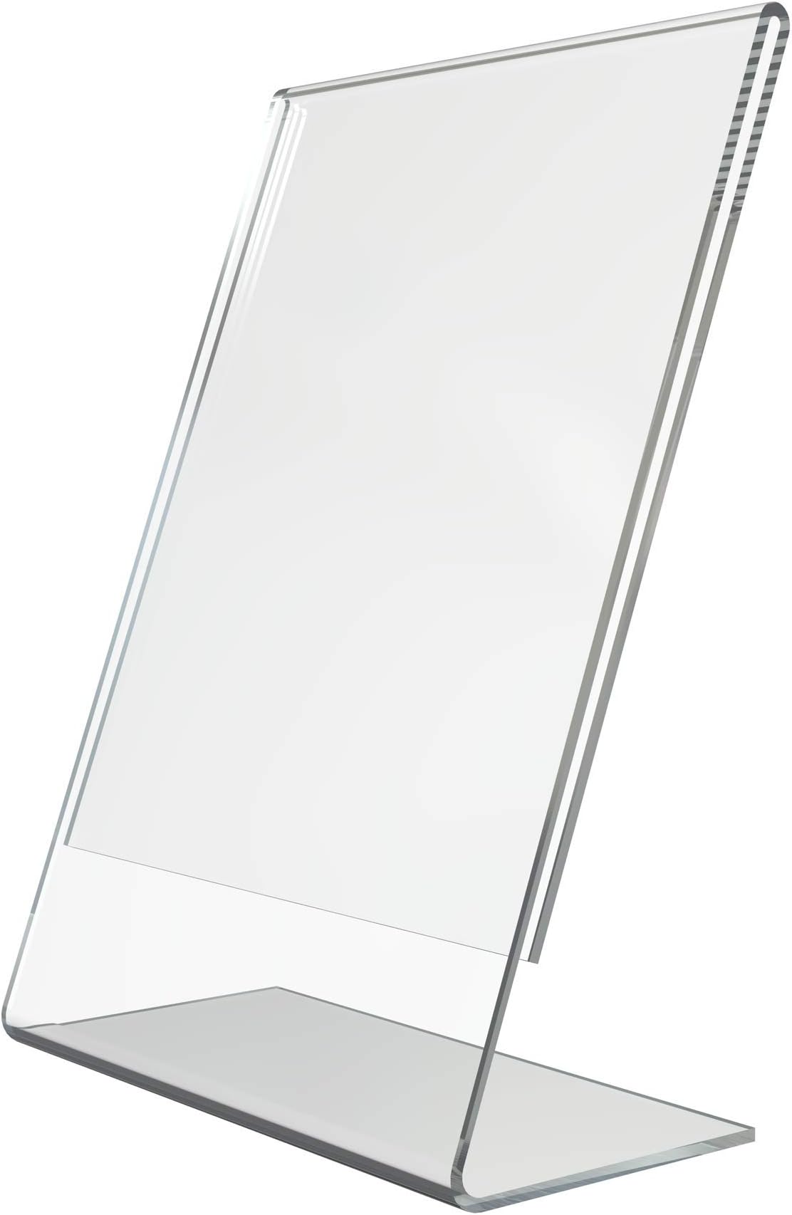 Acrylic Poster Menu Holder Perspex Leaflet Display Stands A3 A4 A5 A6 A7 A8 & A9 (3, A5)