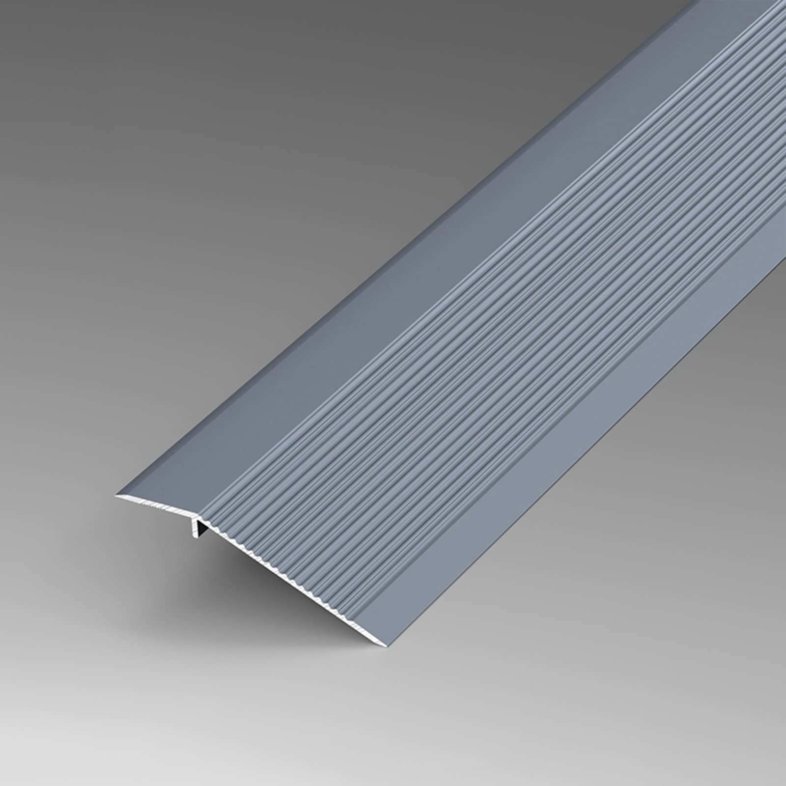 Bande de transition de plancher réducteur de niveau en aluminium 115 cm pour éviter les trébuchements