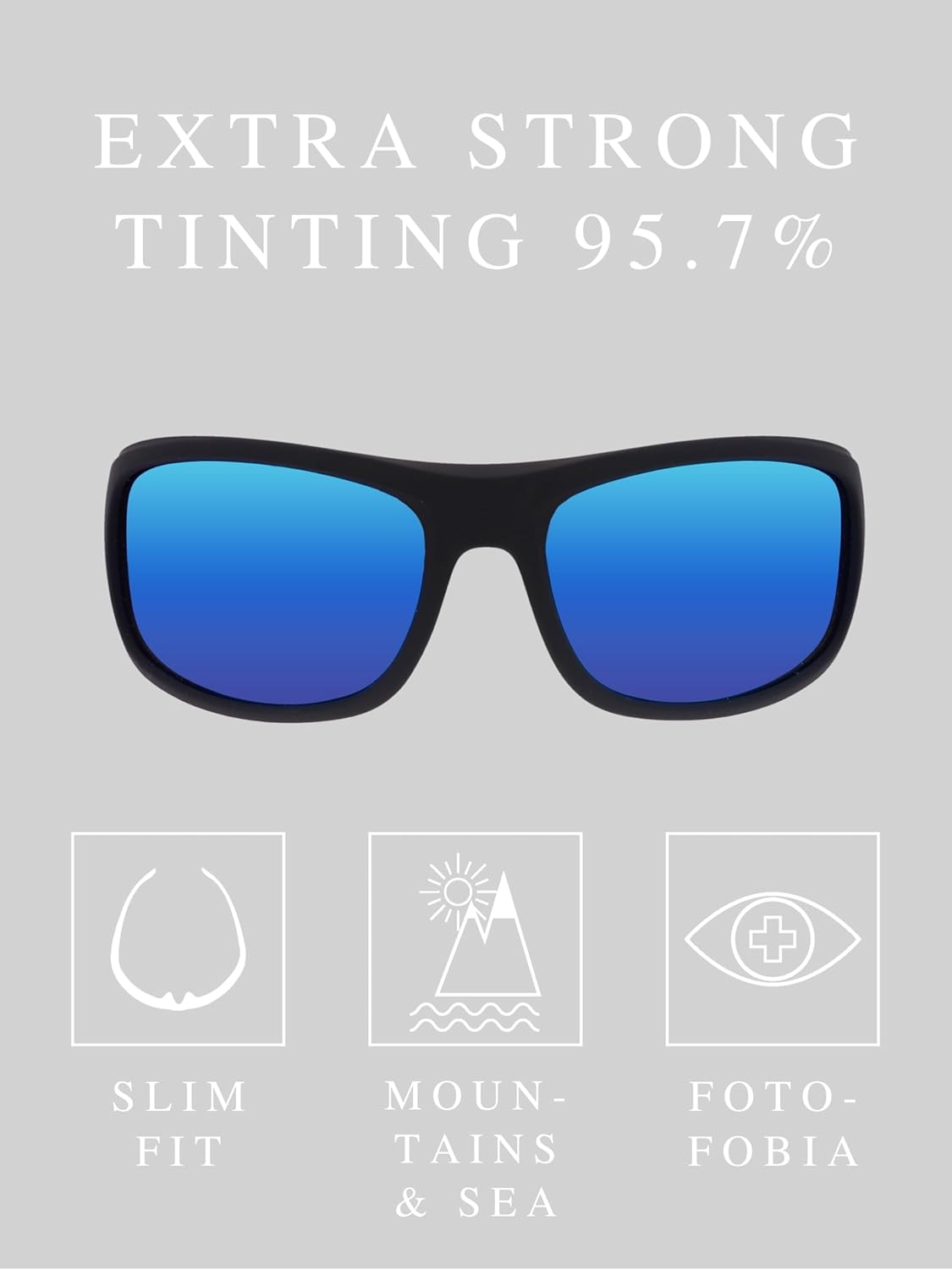 Smith Embark ChromaPop Polarized Mirror Cat. 3 VLT 14% - Gletsjerbril | Gratis verzending