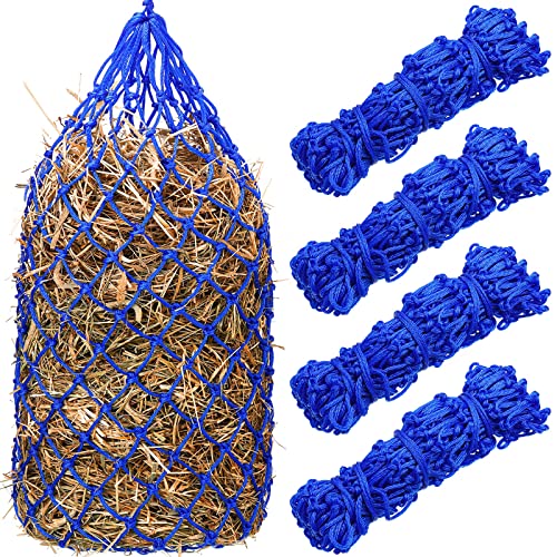 4 Pcs Slow Feed Hay Bag 40 Inch Hay Nets ...