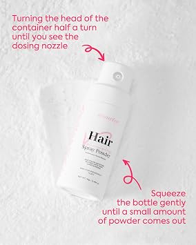 immetee Texture Powder, Volumizing Powder for Hair Volume & Texture, Opaque Effect & Natural Finish, Hair Volume Spray Root Lifting Powders 14g