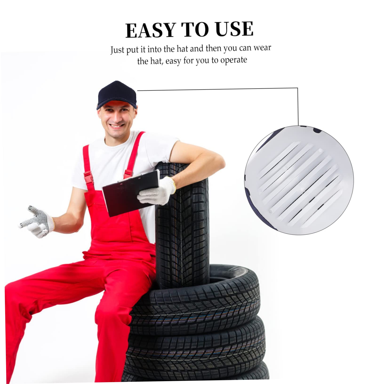 Mikikit 4stücke Bump Cap Insert Für Kopfschutz Atmungsaktiver Inneneinsatz Für Baseballmützen Und Sicherheitshelme Für BAU Und Wartungsarbeiten Schutz Vor Stößen Und Verletzungen