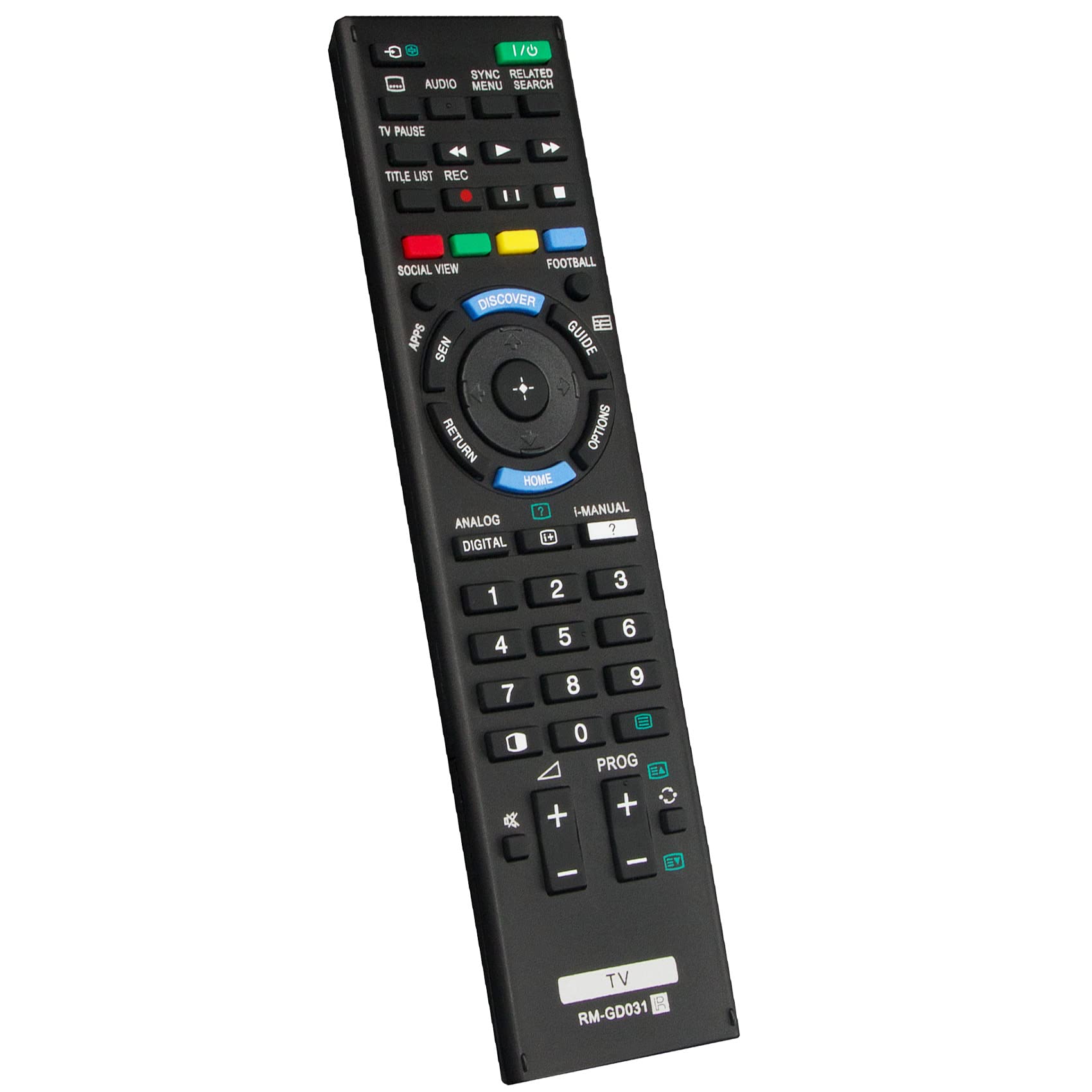 Original Sony RM-GD031 TV Remote - Replacement For KDL-40W600B, KDL-42W700B & More 2 thumbnail image