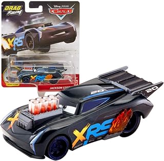 Disney Drag Racing Edition Selection Cars | Cast 1:55 Vehicles | Mattel, DXV29N Cars 3 Single:Jackson Storm