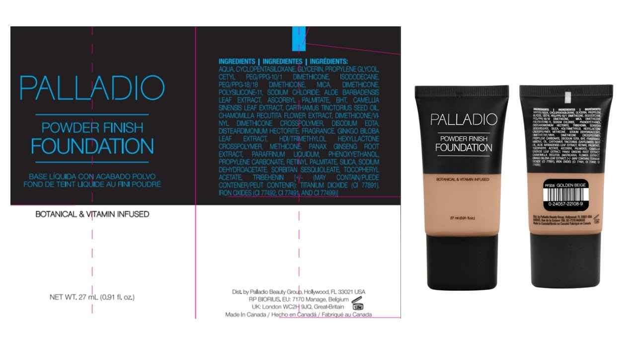 Base líquida con acabado en polvo, aspecto mate natural, reduce las líneas finas, cubre poros grandes, oculta imperfecciones, uso durante todo el día, cobertura transparente a media, beige 8