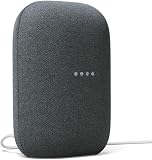 Google Haut-parleur audio Bluetooth – Diffusion de musique sans fil, son puissant, assistant intégré, connectivité Wi-Fi et Bluetooth, contrôle de la maison intelligente, appariement stéréo - 1